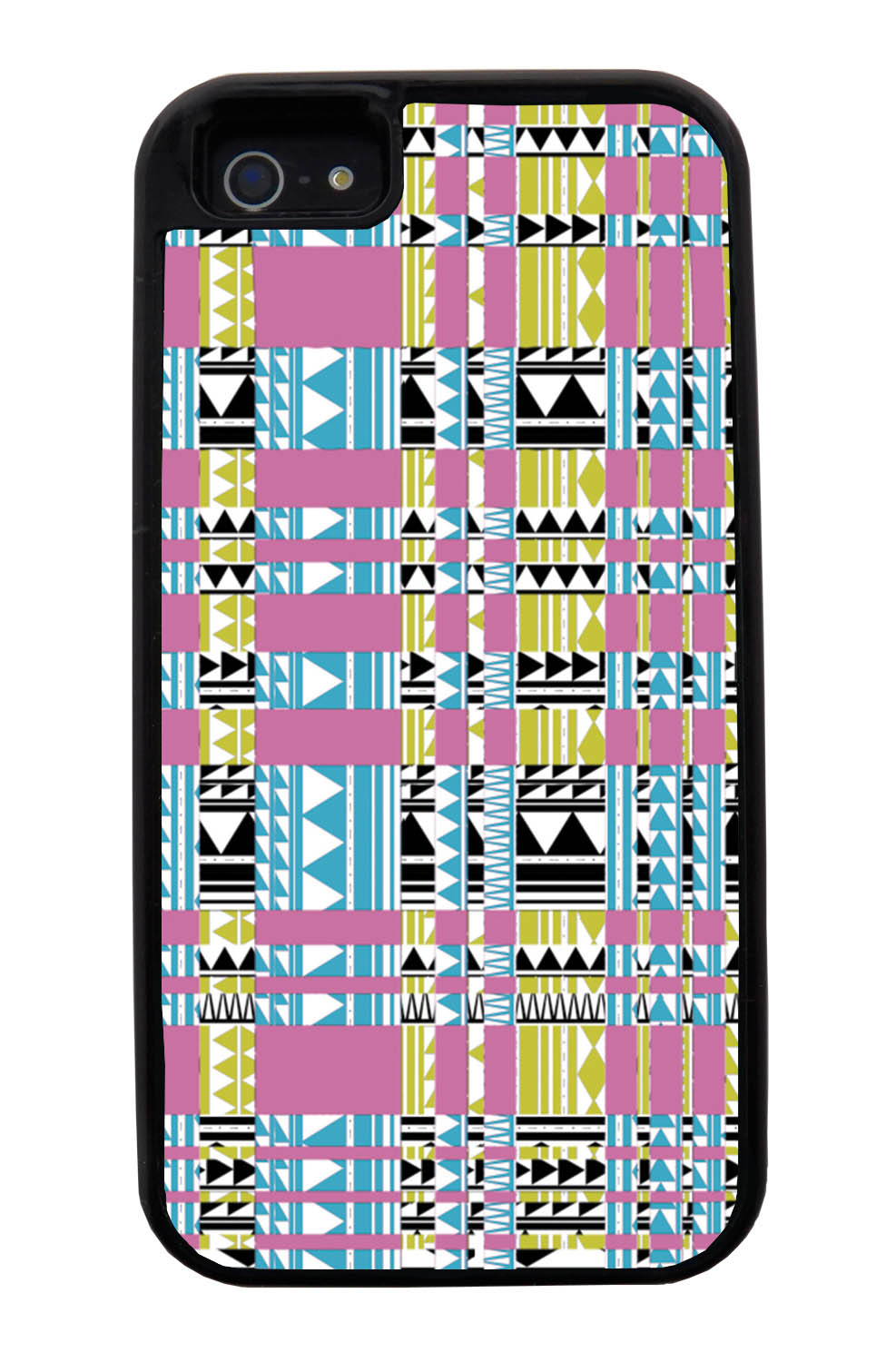 Apple iPhone 5 / 5S Aztec Case - Glitched Inverse