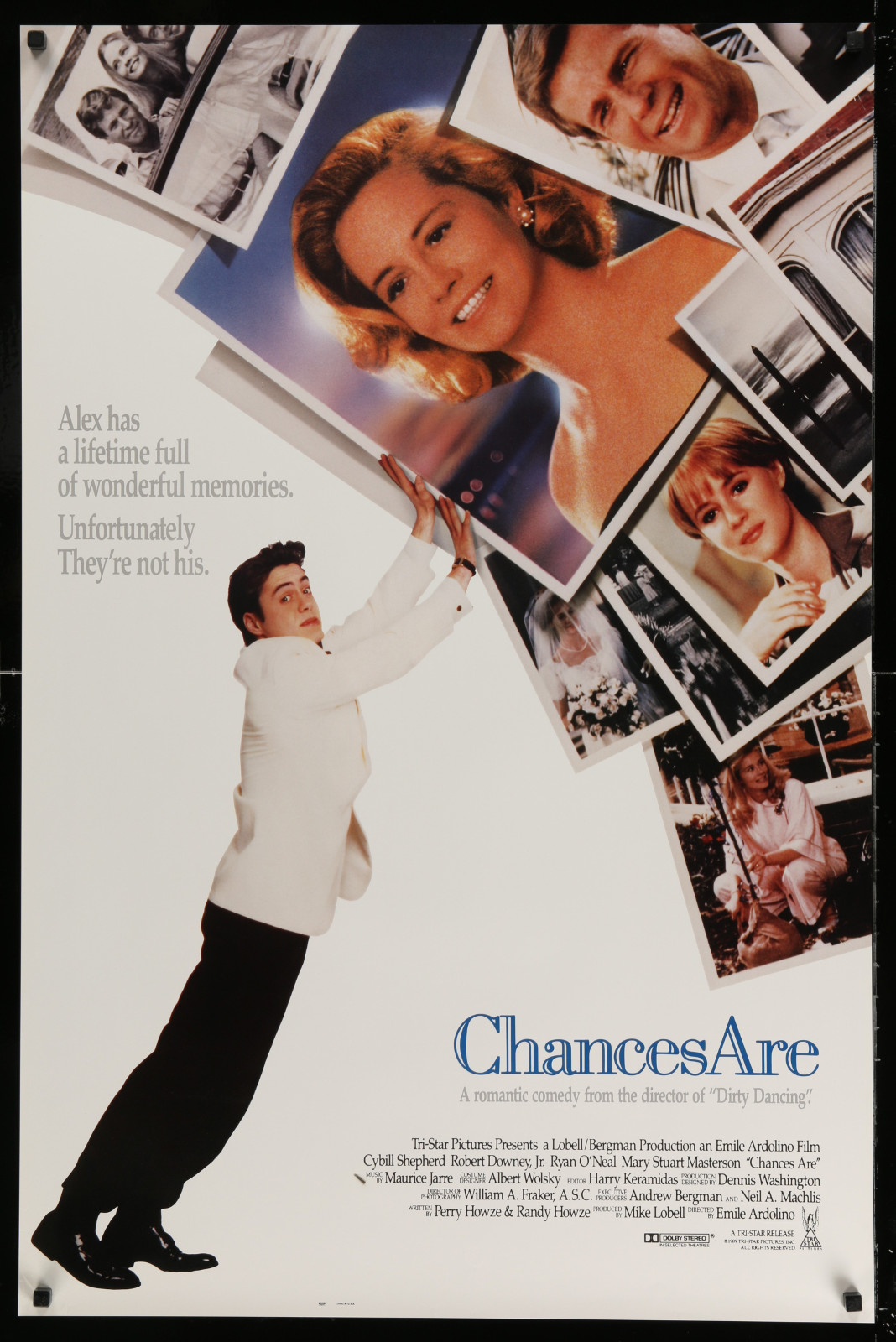 Chances Are 2A414 A Part Of A Lot 20 Unfolded Double-Sided And Single-Sided One-Sheets '80S-90S Great Movie Images!