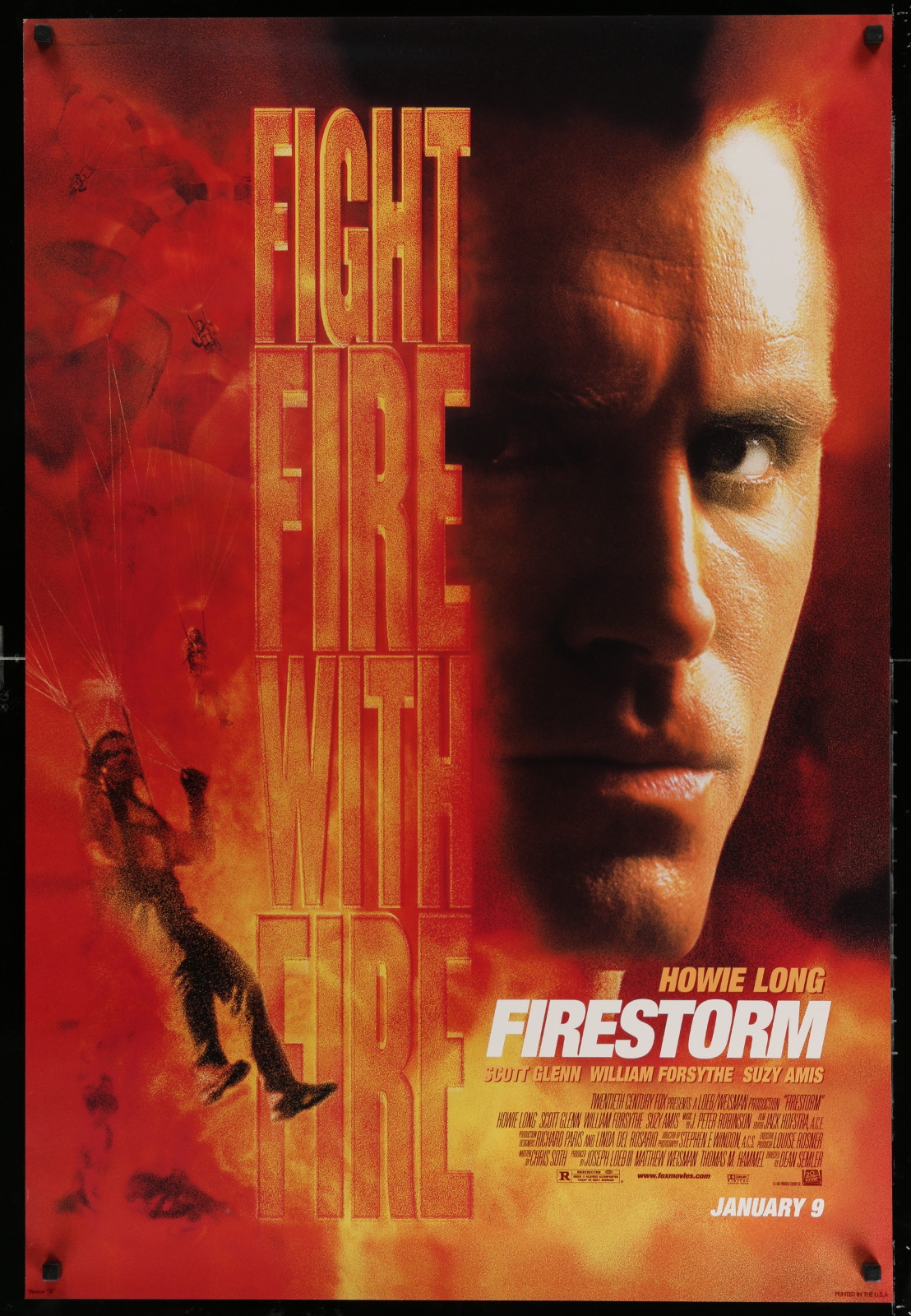 Firestorm 2A391 A Part Of A Lot 24 Unfolded Double-Sided 27X40 One-Sheets '90S-00S Great Movie Images!