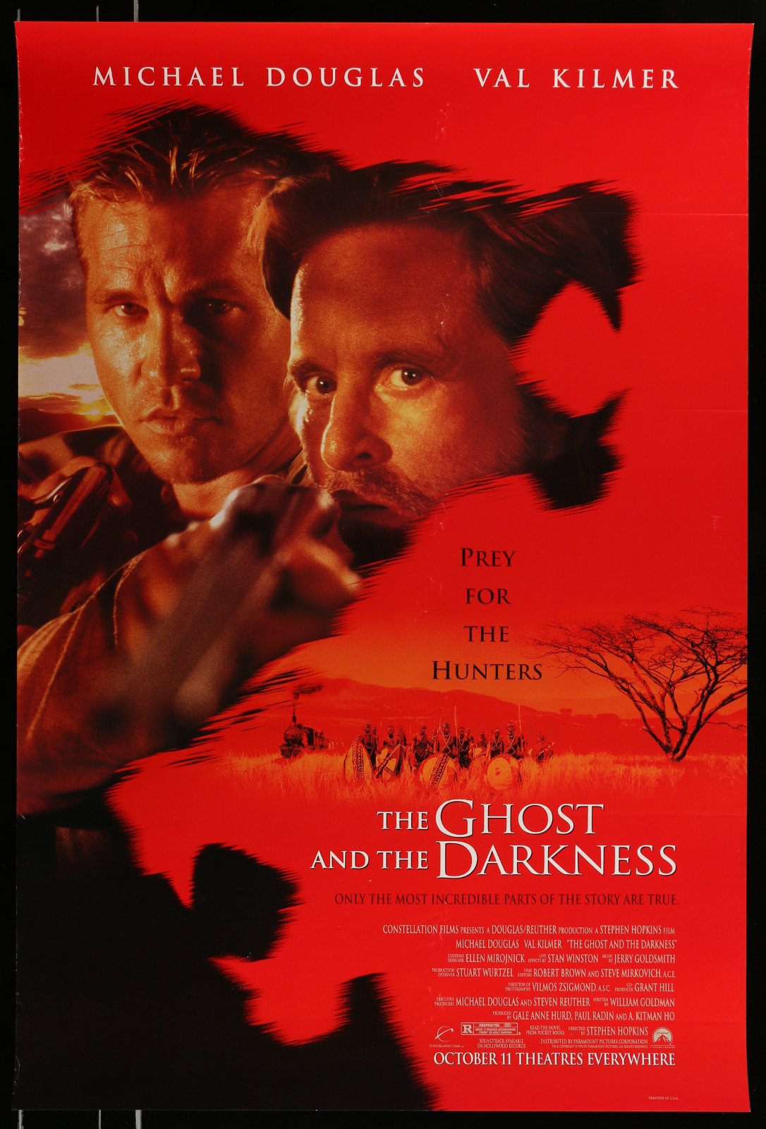 The Ghost And The Darkness 2A364 A Part Of A Lot 29 Unfolded Mostly Single-Sided 27X40 One-Sheets '90S-00S Great Movie Images!