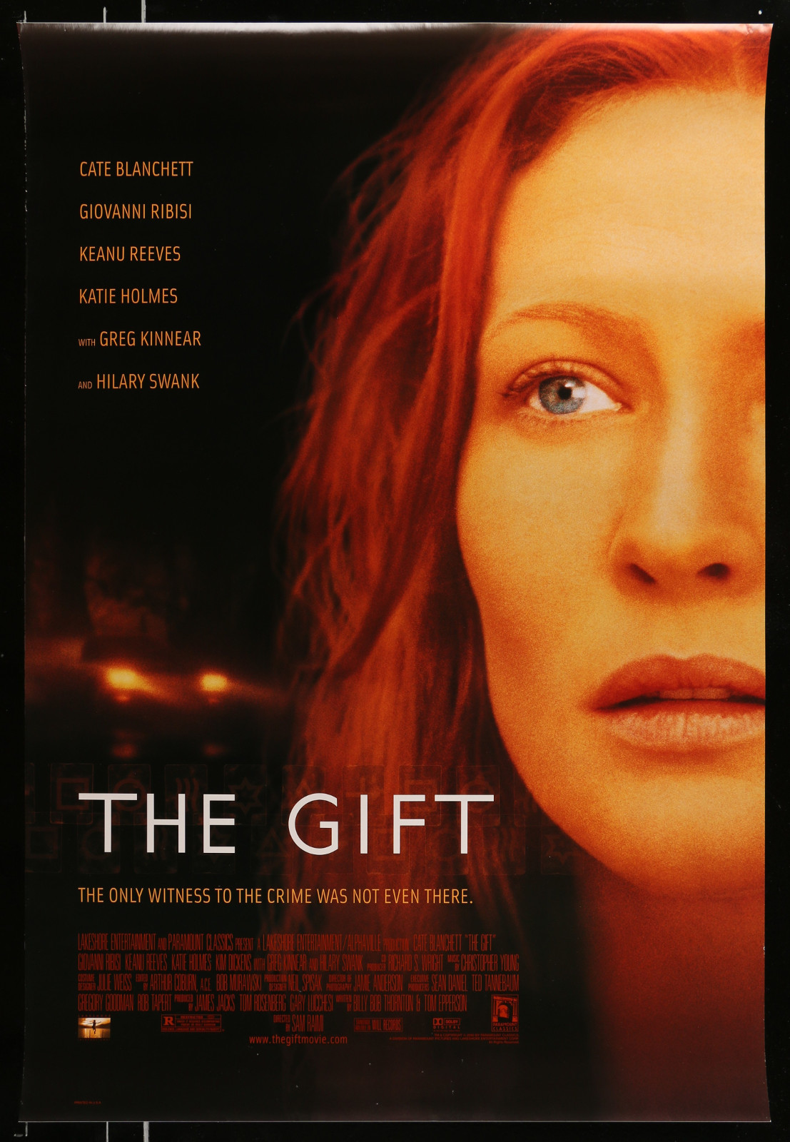 The Gift 2A413 A Part Of A Lot 20 Unfolded Mostly Double-Sided 27X40 One-Sheets '90S-00S Great Movie Images!