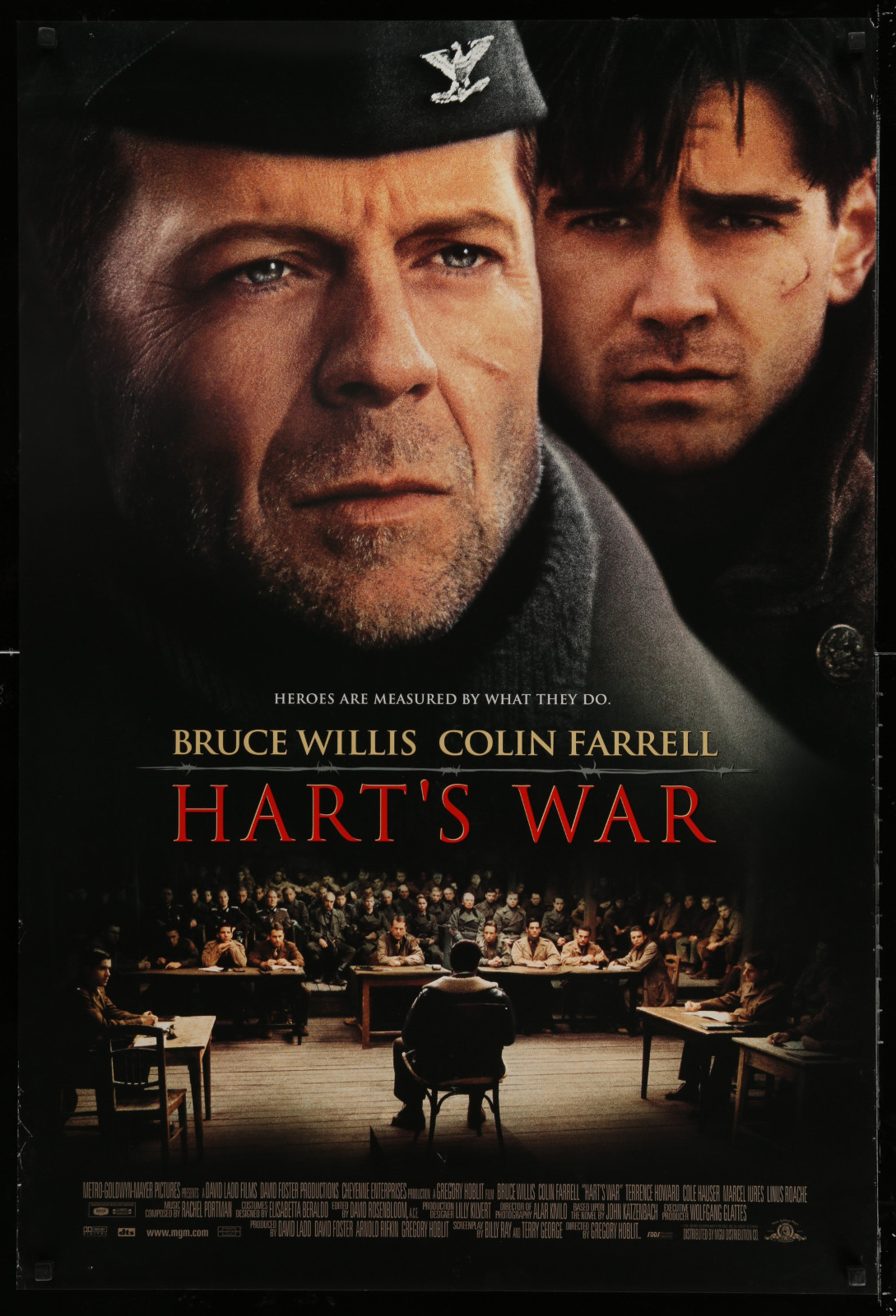 Hart'S War 2A471 A Part Of A Lot 15 Unfolded Double-Sided 27X40 Mostly Family One-Sheets '00S Great Movie Images!