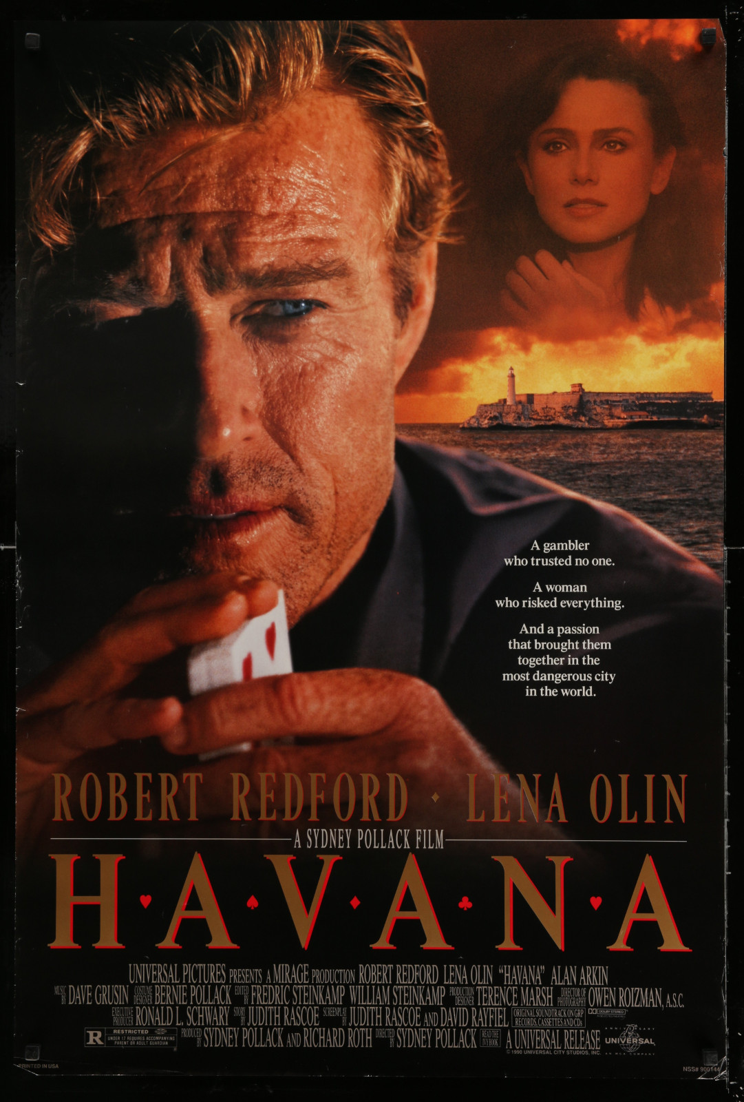 Havana 2A414 A Part Of A Lot 20 Unfolded Double-Sided And Single-Sided One-Sheets '80S-90S Great Movie Images!