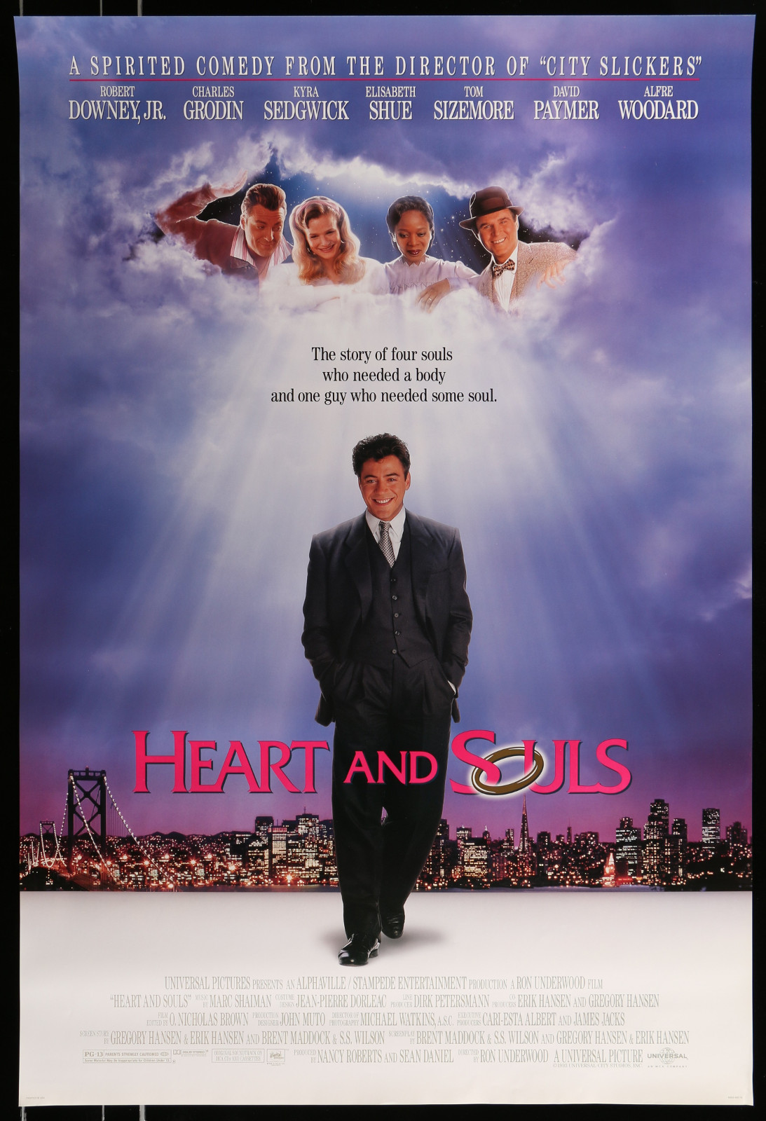 Heart And Souls 2A364 A Part Of A Lot 29 Unfolded Mostly Single-Sided 27X40 One-Sheets '90S-00S Great Movie Images!
