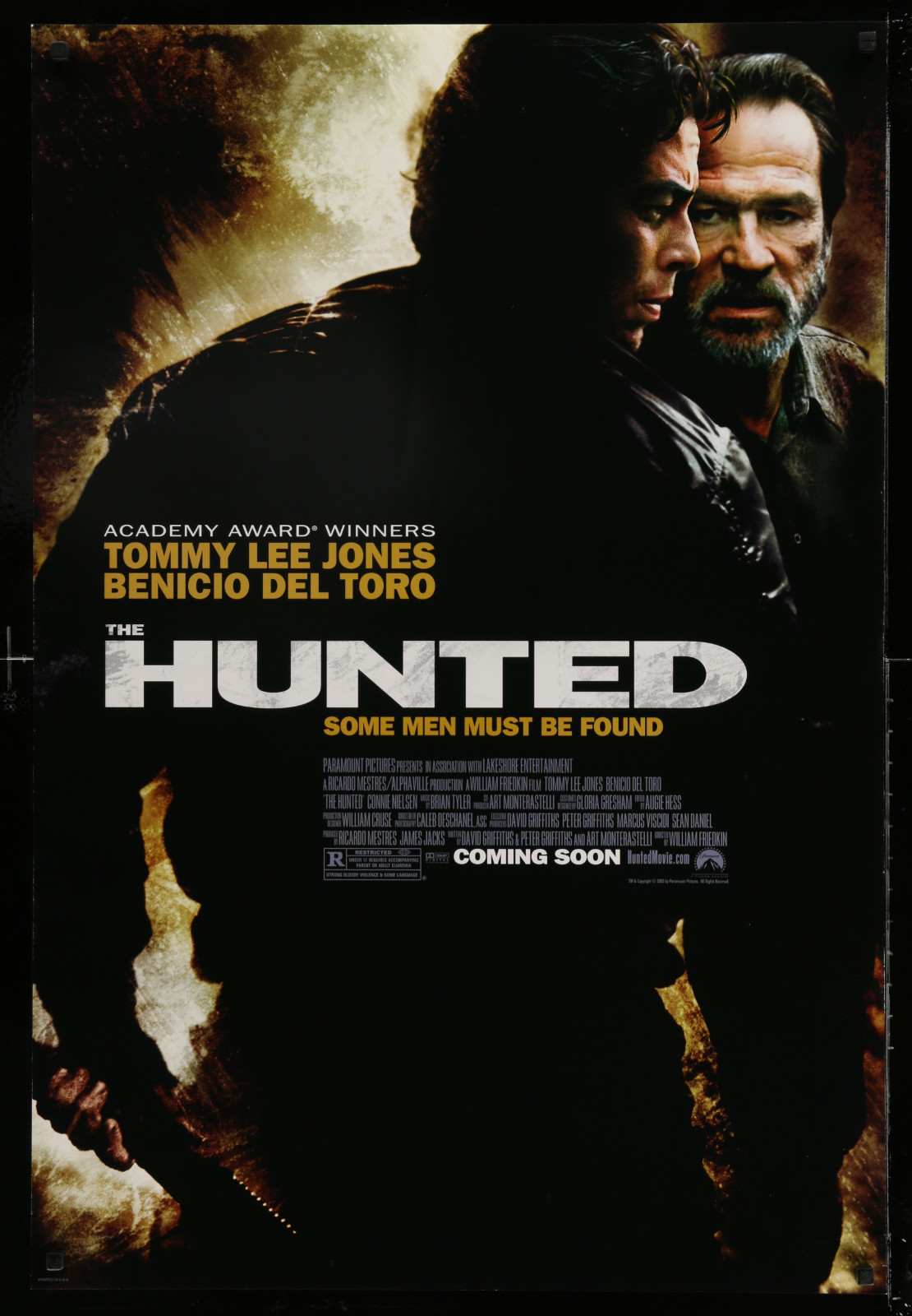 The Hunted 2A414 A Part Of A Lot 20 Unfolded Double-Sided And Single-Sided One-Sheets '80S-90S Great Movie Images!
