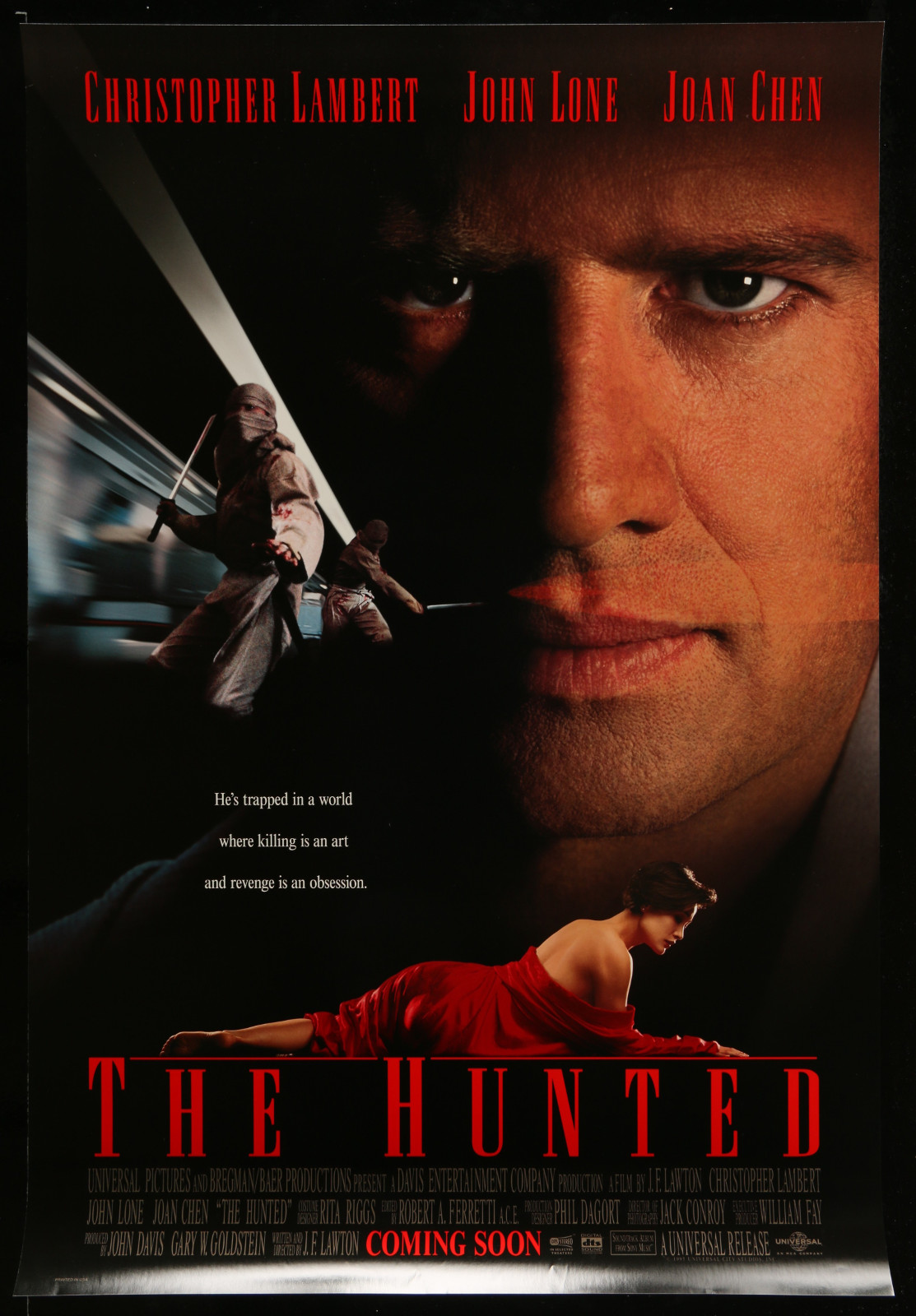 The Hunted 2A361 A Part Of A Lot 30 Unfolded Double-Sided And Single-Sided 27X40 One-Sheets '90S-00S Variety Of Images!