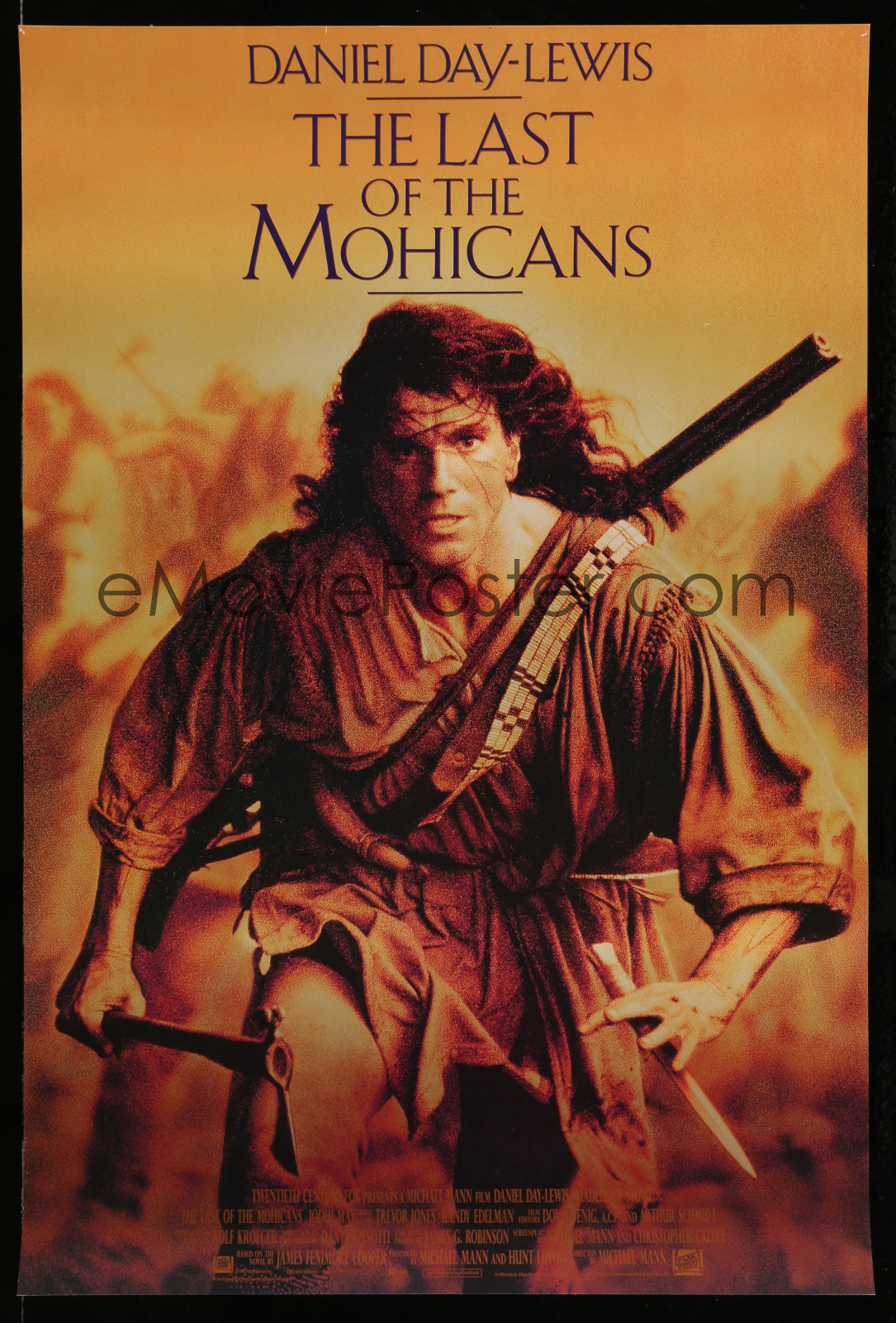The Last Of The Mohicans 2A323 A Part Of A Lot 18 Unfolded Single-Sided Video Posters '90S A Variety Of Movie Images!