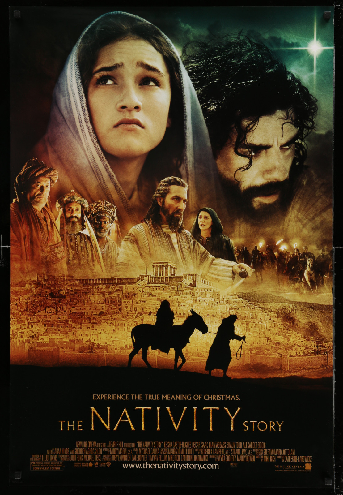 The Nativity Story 2A471 A Part Of A Lot 15 Unfolded Double-Sided 27X40 Mostly Family One-Sheets '00S Great Movie Images!