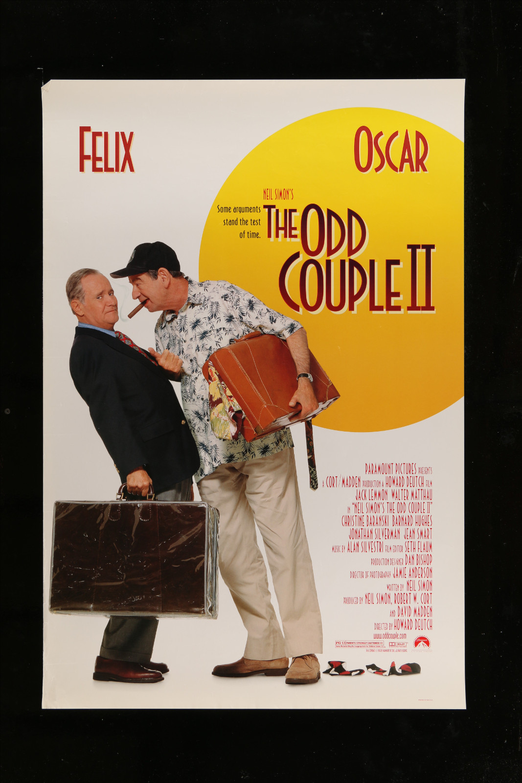 The Odd Couple Ii 2A360 A Part Of A Lot 30 Unfolded Mostly Double-Sided Mostly 27X40 One-Sheets '70S-00S Cool!