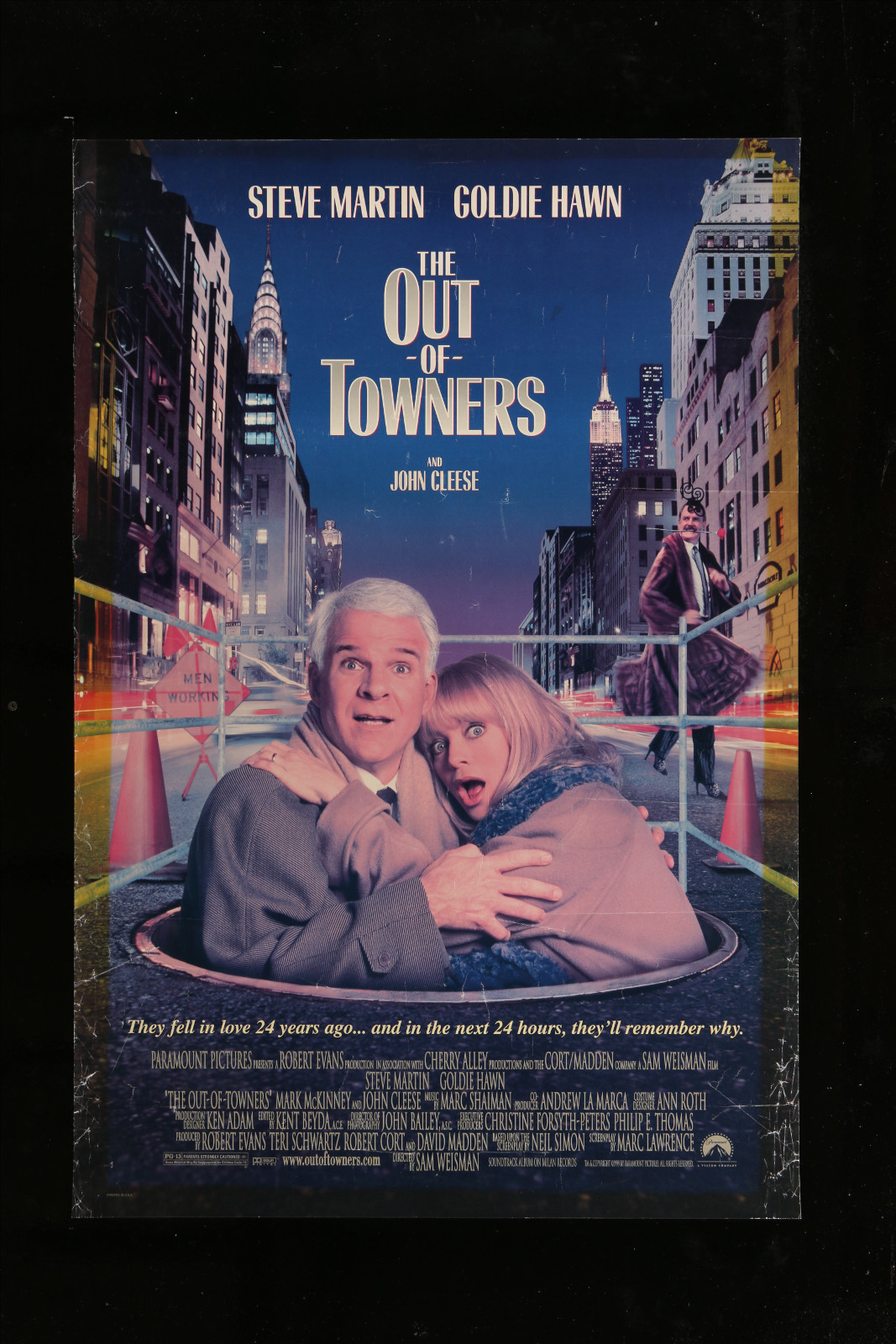 The Out Of Towners 2A360 A Part Of A Lot 30 Unfolded Mostly Double-Sided Mostly 27X40 One-Sheets '70S-00S Cool!