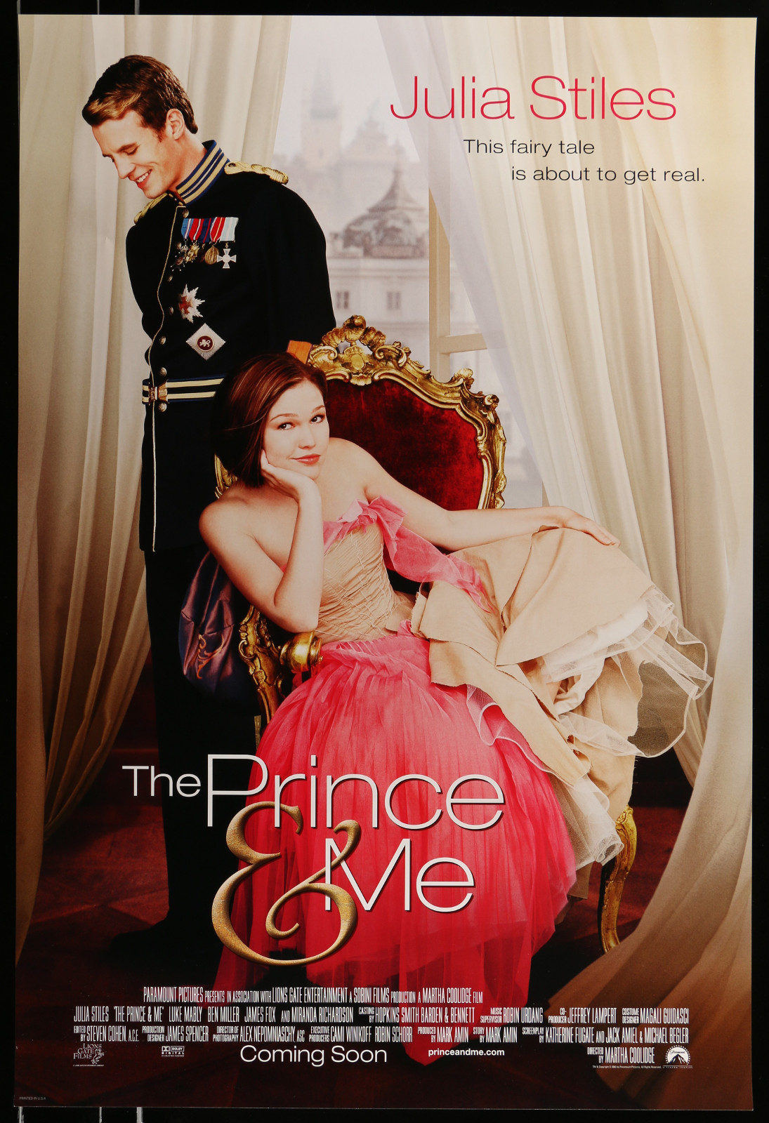 The Prince & Me 2A364 A Part Of A Lot 29 Unfolded Mostly Single-Sided 27X40 One-Sheets '90S-00S Great Movie Images!