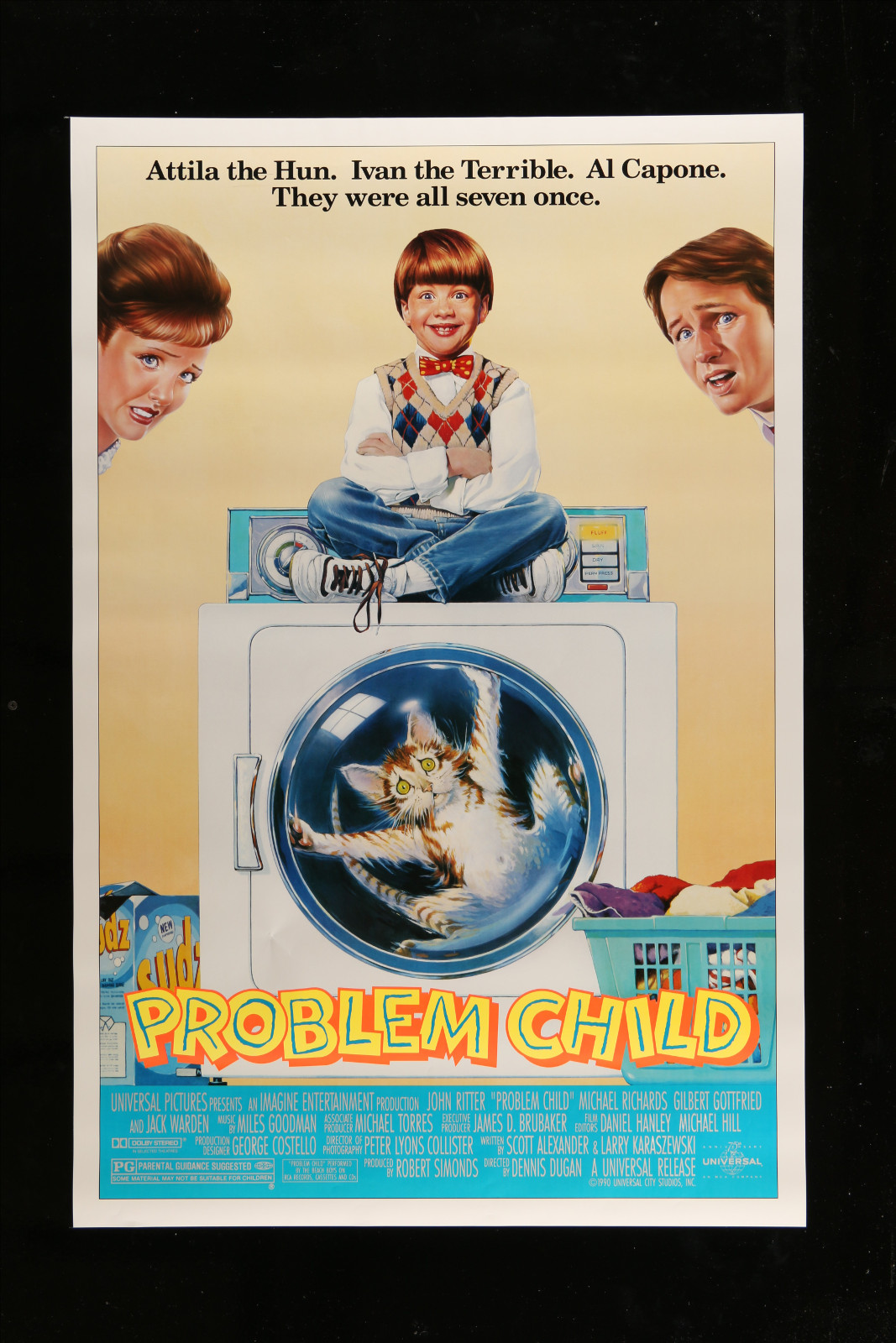 Problem Child 2A360 A Part Of A Lot 30 Unfolded Mostly Double-Sided Mostly 27X40 One-Sheets '70S-00S Cool!