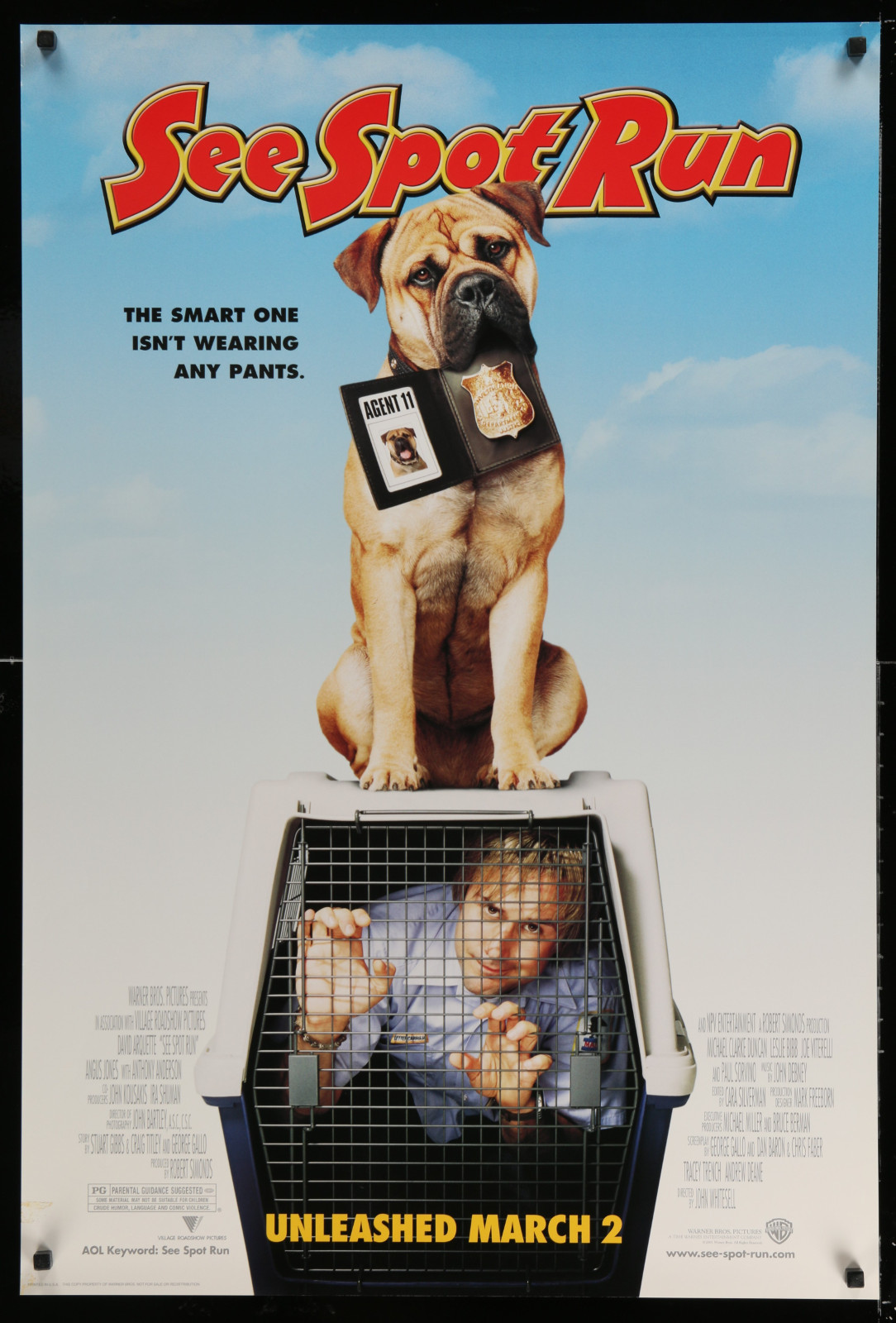See Spot Run 2A438 A Part Of A Lot 18 Unfolded Double-Sided 27X40 Mostly Comedy One-Sheets '90S-00S Great Movie Images!