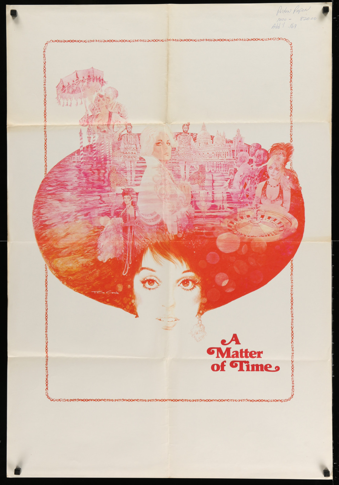 A Matter Of Time 1H185 A Part Of A Lot 6 Folded Special Posters '80S-90S Great Images From A Variety Of Different Movies!