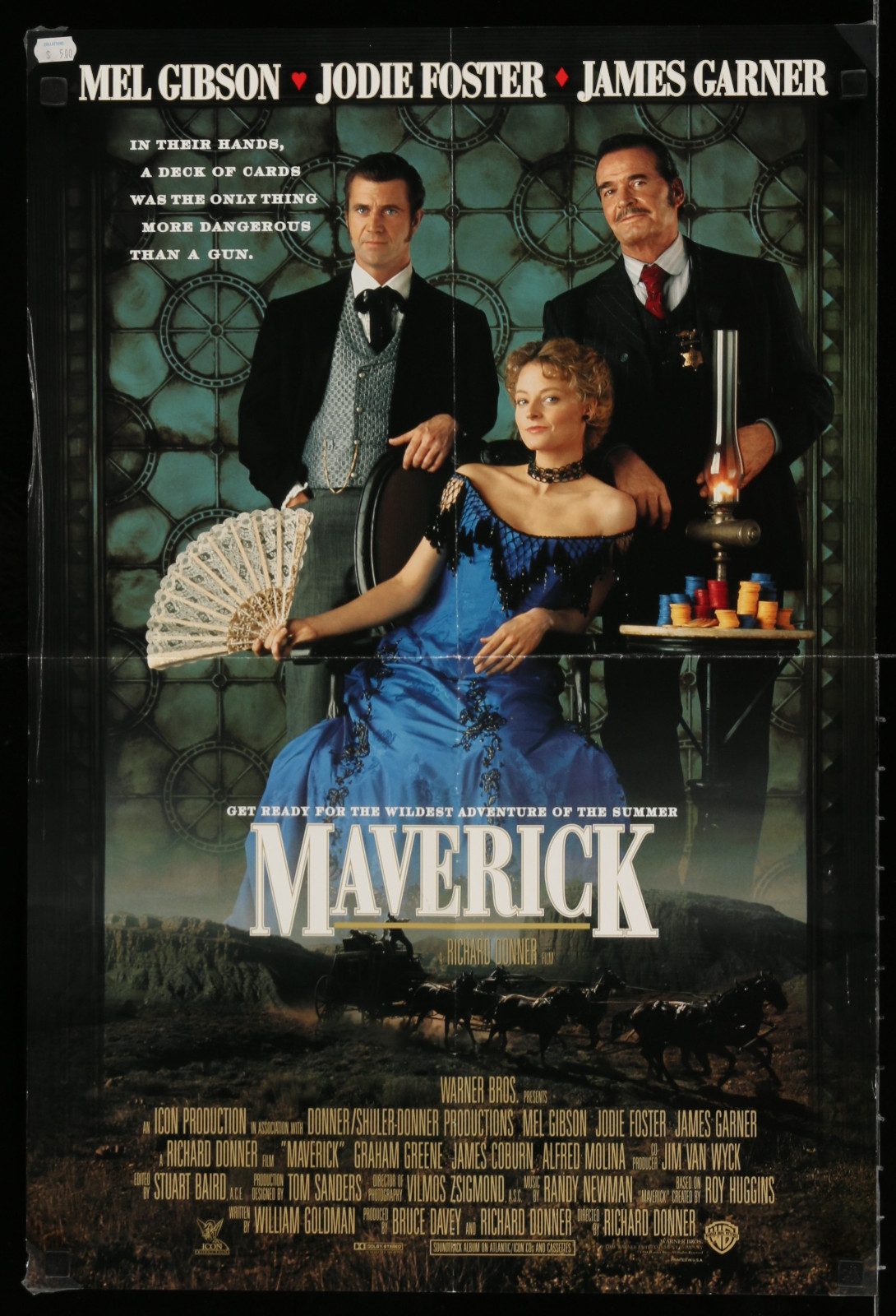 Maverick 1H185 A Part Of A Lot 6 Folded Special Posters '80S-90S Great Images From A Variety Of Different Movies!