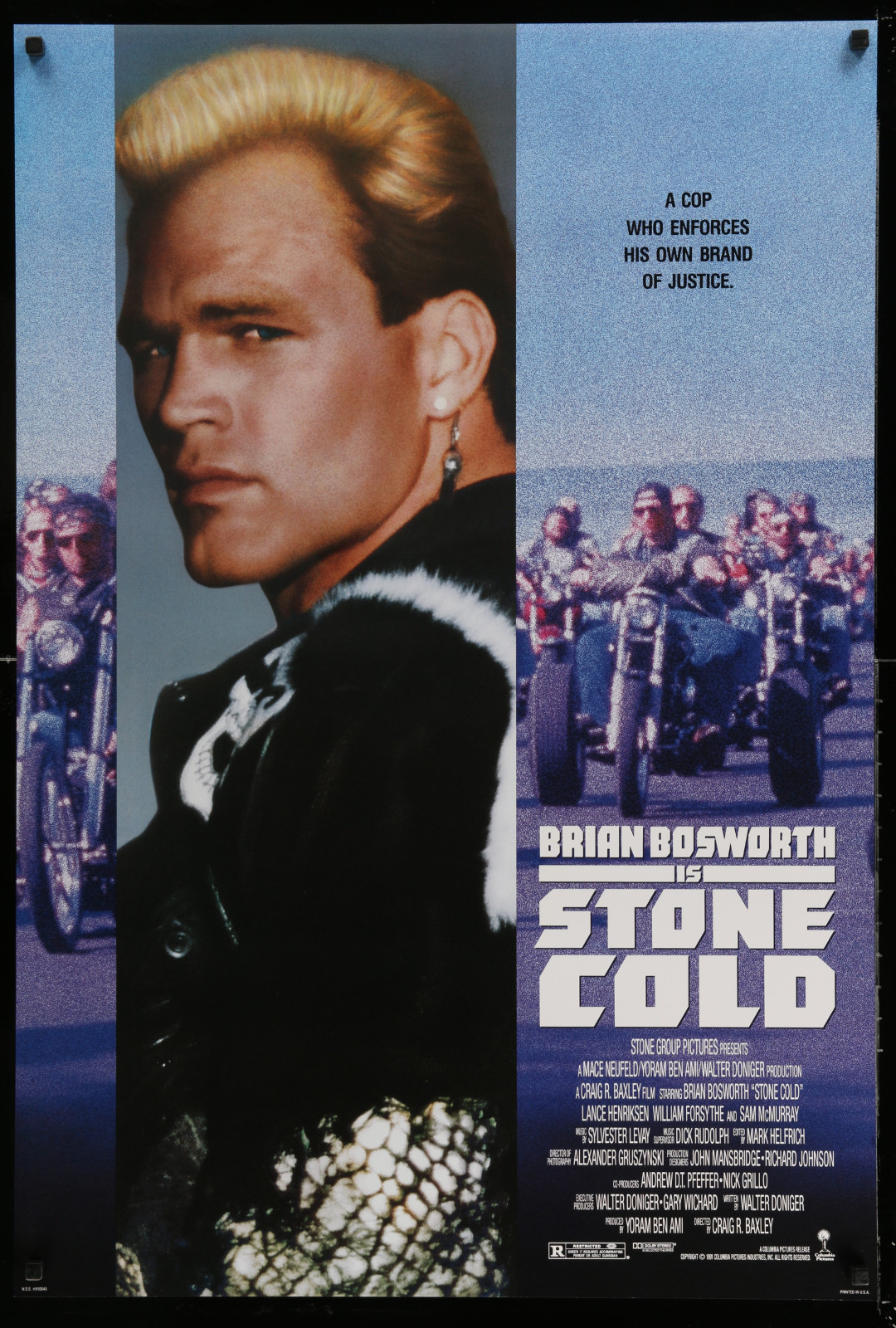 Ston Cold 2A414 A Part Of A Lot 20 Unfolded Double-Sided And Single-Sided One-Sheets '80S-90S Great Movie Images!