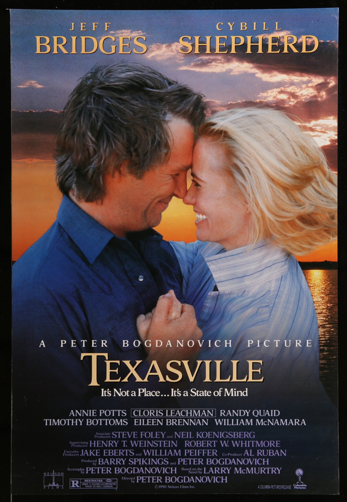 Texasville 2A457 A Part Of A Lot 16 Unfolded Mostly Single-Sided Mostly 27X41 One-Sheets '80S-90S Great Movie Images!